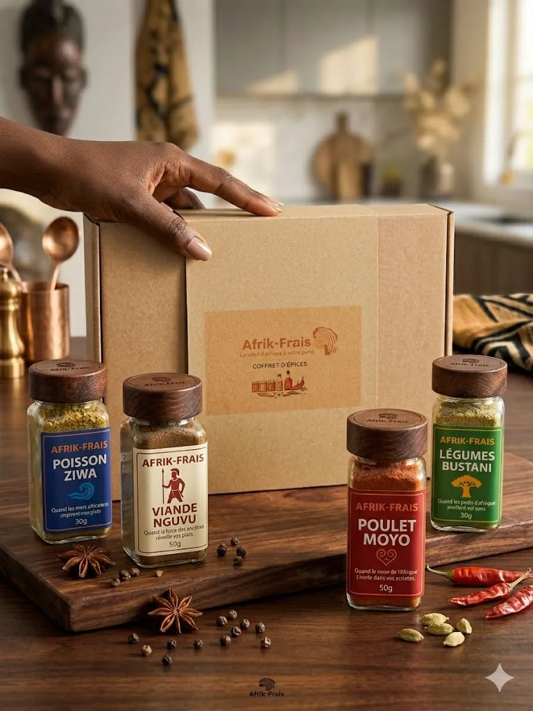 Coffret découverte 4 épices