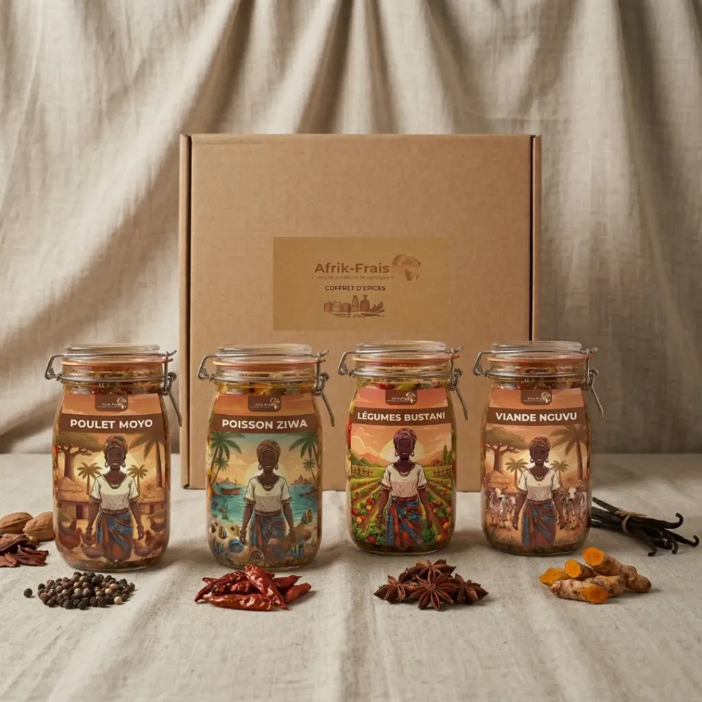 Set van 4 marinades (Vlees Nguvu)